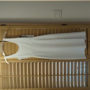 NWT Leith Bodycon White Dress with Slit